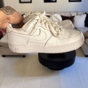 Nike Air Force 1 Cream Sneakers